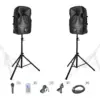 PRORECK Party 12 | Powered PA Speakers Party Speaker|12-Inch 450 Watts