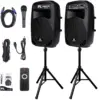 Proreck Dance 12 | Party Speakers 12-Inch 540 Watts Proreck Speakers PA Speakers